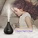 VAVA 2-in-1 Diffuser Essential Oil Compatible, Aroma Wood Grain Ultrasonic Cool Mist Humidifiers for Bedroom Office Home Nursery Yoga Spa, No Light Disturb-(1.2L/0.3 Gallon, US 110V), Brown