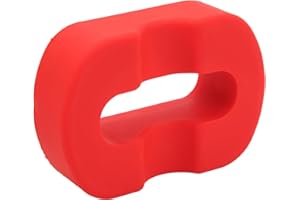 Winch Cable Hook Stopper Red Rubber Winch Hook Block Shock Absorbent Vehicle Hook Isolator for 9500 Lbs and Up Winches