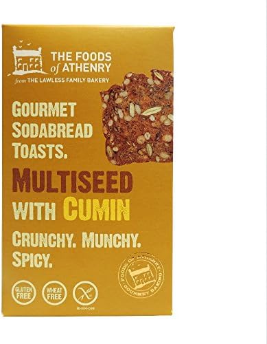 The Foods of Athenry - Sodabread Toasts - Multiseed with Cumin - 110g (Case of 12)