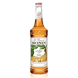 Monin - Toffee Nut Syrup, Bold and Buttery, Great