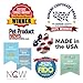 John Paul Pet Tooth & Gum Pet Wipes for Dogs and Cats, 2-in-1, Infused with Peppermint Oil, Safely Cleans Plaque, 45 Count