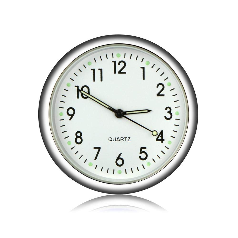 Universal Car Air Vent Quartz Clock Automobiles Interior Decoration Stick On Clock Ornaments For Office Cars Suv Mpv Mogoi Car Dashboard Clock Gauges Automotive Rayvoltbike Com