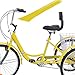 VANELL 24 Inch Tricycle 7 Speed Trike Cruise Bike – Adult 3 Wheeled Bicycle – with Large Size Basket and Tools – Tricycle for Adult Women Men for Shopping Exercise Recreation (Sunny Yellow)thumb 1