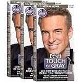 Just For Men Touch Of Gray Comb-In Men's Hair Color, Medium Brown (Pack of 3)
