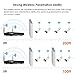 ZOSI 8CH Security Wireless Cameras System,8channel 960P WiFi NVR with 2TB Hard Drive,and 8pcs 1.3MP 960P 100ft Night Vision Indoor Outdoor IP CCTV Surveillance Cameras Kit, Smartphone Easy Remote View
