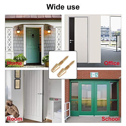 Aieve Door Hinges Security Screws, 6 Pack Tamper Proof Screws Security