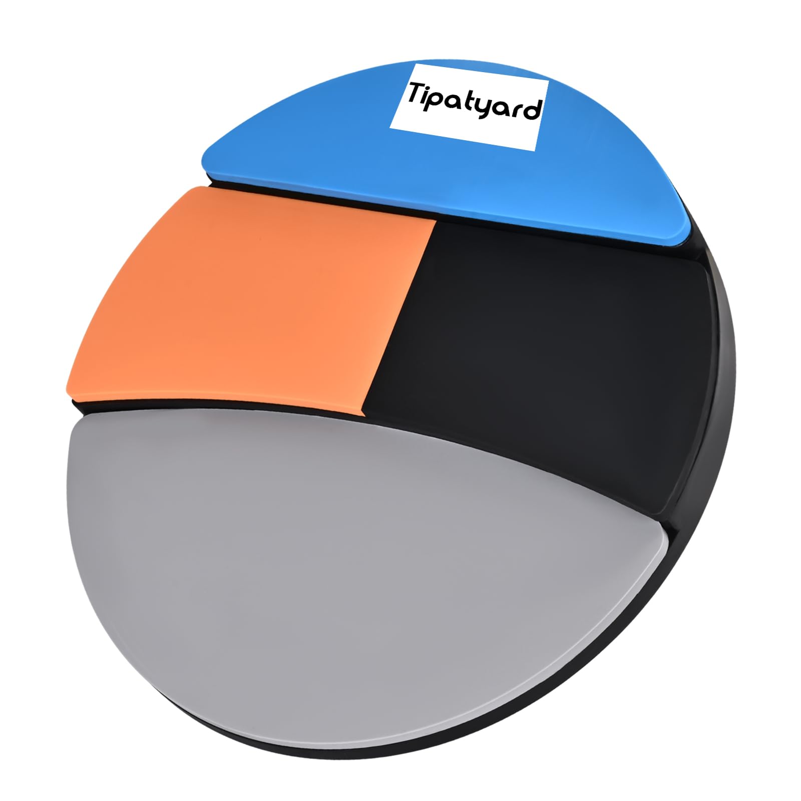 Tipatyard Drum Practice Pad, Drum Pad 12 Inch