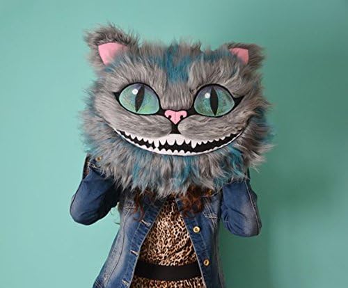 Cheshire Cat Head Decorative Pillow 50cm - 20''