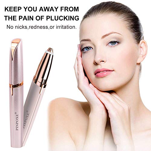 Electric Eyebrow Trimmer, Eyebrow Remover, Painless Eyebrow Epilator