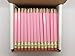 Half Pencils with Eraser - Golf, Classroom, Pew - Hexagon, Sharpened, #2 Pencil, Color - Pastel Pink, Box of 72 Golf Pocket Pencils TM