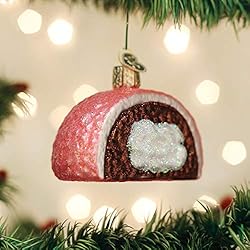 Old World Christmas Ornaments Hostess Snoball Glass