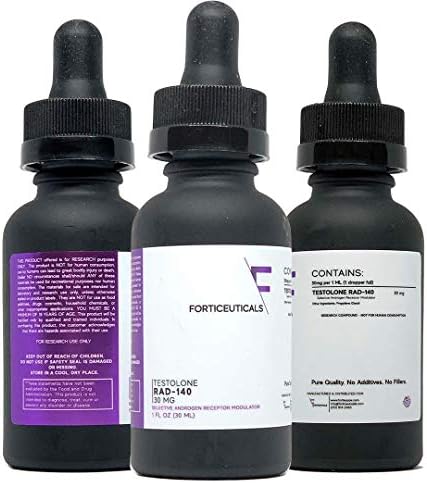 Forti-Supps - 140 - Muscle and Strength Booster - Improve Workout Efficacy, Support Athletic Performance and Muscle Gain - 30mg x 30ml -1 fl oz.