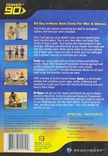 Power 90: Tony Horton (The 90 Day In-Home Boot Camp for Total Body - Main Image