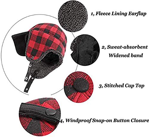 3 Winter+Thermal+Trapper+Windproof+Baseball