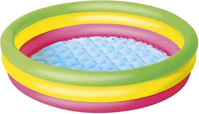 Bestway Summer Set Paddling Pool 1.02m Diameter 110L 3 Ring Inflatable