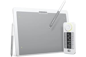 XENCELABS Drawing Tablet SE,10 x 6 inch Graphic Tablet with 40 Customizable Quick Keys, Digital Drawing Pad with 8192 Pressur