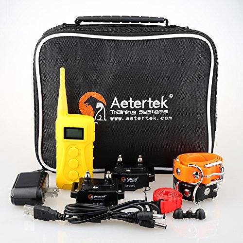 Aetertek at-216c training anti bark shock collar,submer…