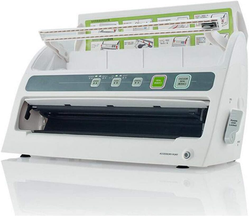 Electric Vacuum Food Sealer Sealing Machine Packing Sealers Food Saver Preserver Food Vacuum Packaging Machine,White,220V