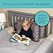 Inflatable Bed Bumpers for Toddlers | Travel Bed Rail, Blow-up Bed Bumper with Non-Skid Water-Resistant, Non-Slip Removable Cover | Portable Bed Rail for Hotel, Grandma's, Vacation