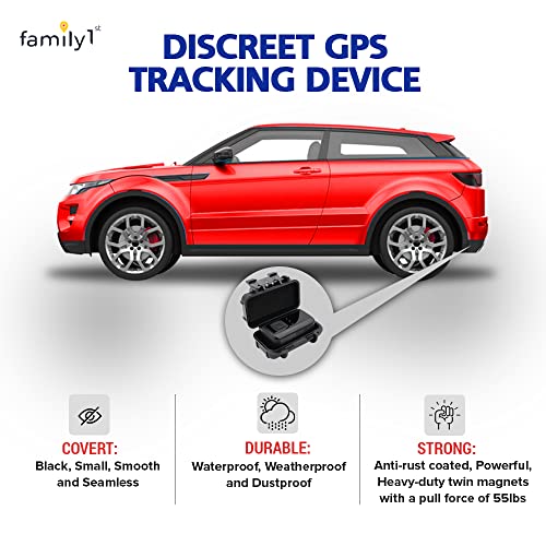 Family1st 4G LTE GPS Tracker for Vehicles, Cars, Trucks, Kids, Teens