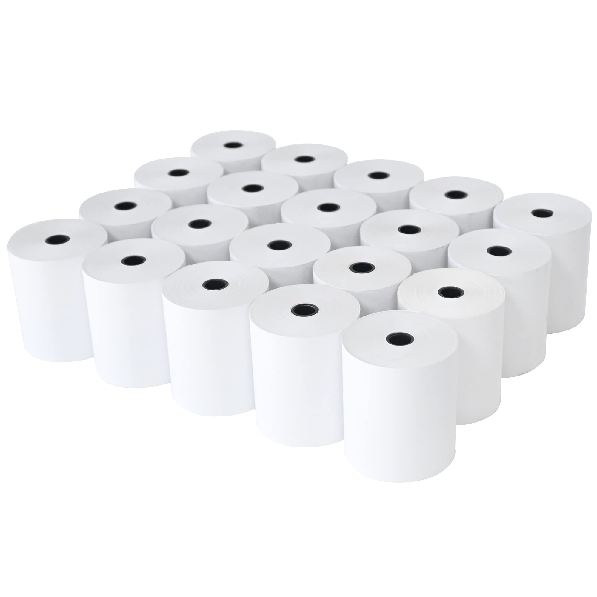 L LIKED 80x70 mm Thermal Paper Till Rolls Receipt Roll for Credit Card Machine, POS, EPOS（20 Rolls）