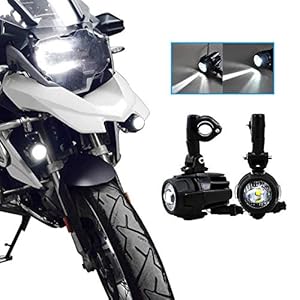 SUPAREE 2 Stks 40 W LED Auxiliary Lamp 6000 K Super Heldere Mistlamp Kits Led Verlichting Lampen DRL Voor Motorfiets…