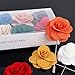 Landisun Men's Lapel Pin Flower Boutonniere Set Handmade For Suits (1 Dozen, Style 3)