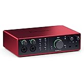 Focusrite Scarlett 16i16 4th Gen USB-C Audio Interface | 16-In 16-Out, 2 Mic Preamps, 2 Hi-Z Inputs, 6 Line Inputs, ADAT, S/PDIF, MIDI, Auto Gain, Clip Safe, 24-Bit/192kHz