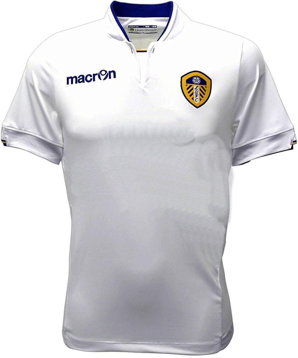 leeds united macron shirt