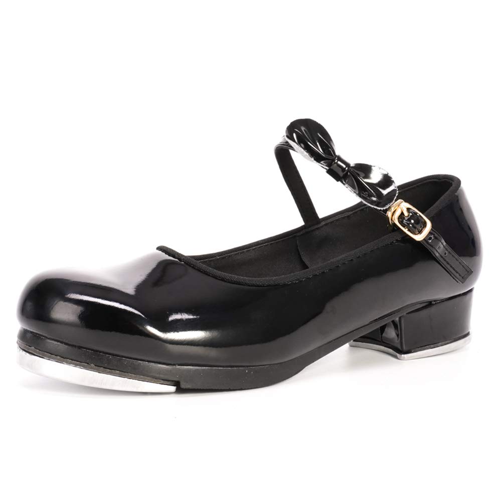 black mary jane tap shoes