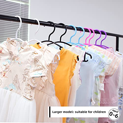 Kids Hangers 100 Pack Childrens Hangers Plastic Hangers for Childrens