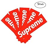 QEMILYQ Stickers, 5PCS Street Fashion Oil Waterproof Laptop Vinyl Sticker for Water Bottles,Phones,Luggage,Motorcycle, MacBook,Sketeboard, DIY Party Supplie Patches Decal-7.5 x 2 inch Box Logo