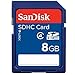 SanDisk 8GB Class 4 SDHC Flash Memory Card - 2 Pack SDSDB2L-008G-B35 primary