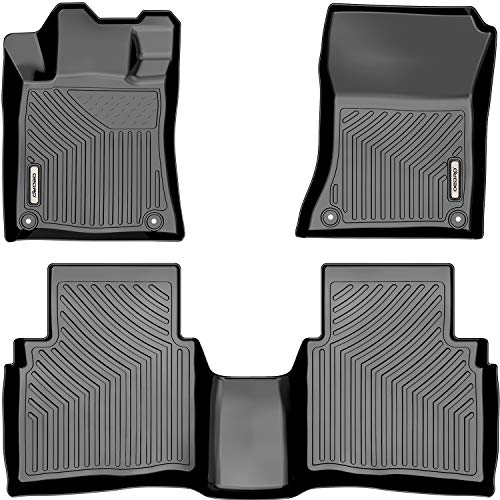 OEDRO Floor Mats Compatible with 20192021 Nissan Altima, Unique Black