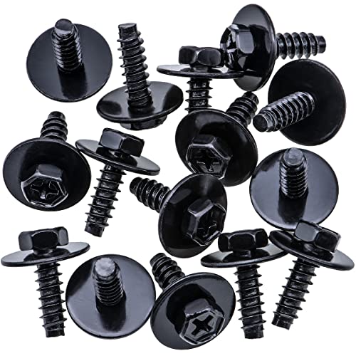 Rexka 15pcs Fender Liner Under Cover Splash Shield Bumper Cover Splash