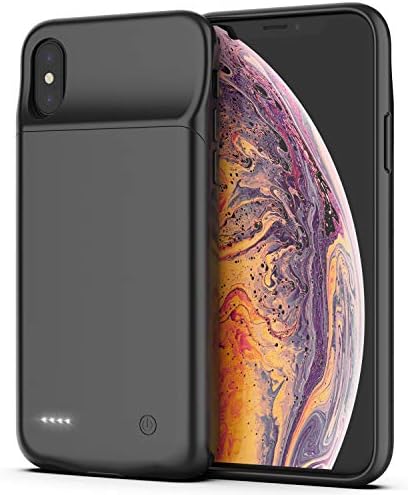 iPhone Xs Max Battery Case, Maiphee 4000mAh Portable Protective Charging Case Extended Rechargeable Battery Pack Charger Case Compatible iPhone Xs Max (6.5 inch)