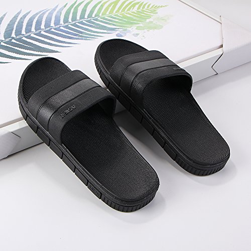 17KM Bath Slipper Women Men Non-Slip Open Toe Shower Sandals Indoor Outdoor Soft Flat Slide Sandals Slippers - Thumbnail 6