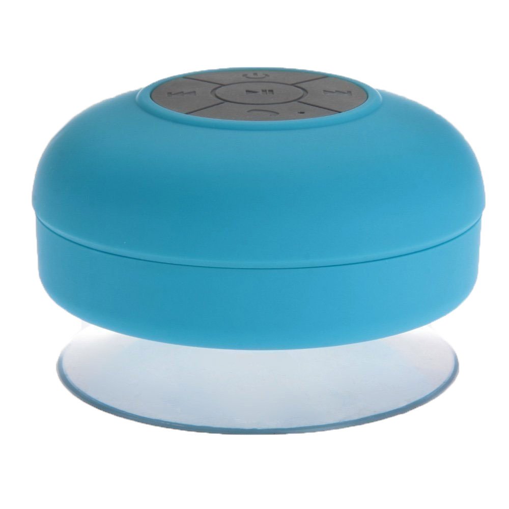 DecentGadget - Mini Altavoz portátil impermeable e inalámbrico con Bluetooth 3.0 para Ducha o Piscina