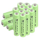 Windmax Greem 15 PCS 3A AAA 1.2V 600mAh Rechargeable Battery White NiMH 3A batteries for Solar Light