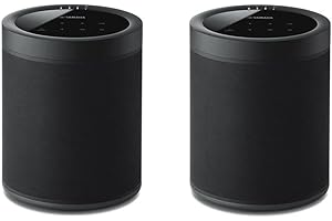 Yamaha WX-021 MusicCast 20 Wireless Speaker, Pair, Black