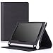 MoKo Lenovo Yoga Tablet 2 8 Case - Folio Cover Case for Yoga Tablet 2 8-inch 2014 Version, BLACK ( With Smart Cover Auto Sleep / Wake )