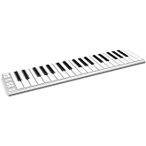 ESI Xkey 37 Air Ultra-Thin Bluetooth MIDI Controller Keyboard, Apple-Style Aluminum Body, Polyphonic Aftertouch, Ultra-Low Latency, 37 Full-Size Smart Velocity-Sensitive Keys, Simple Plug &amp; Play