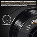 OVERTURE PETG Filament 1.75mm with 3D Build Surface 200 x 200 mm 3D Printer Consumables, 1kg Spool (2.2lbs), Dimensional Accuracy +/- 0.05 mm, Fit Most FDM Printer (Black (3-Pack))