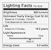 TCP 60W Equivalent, 9W LED A19 Light Bulbs, Non-Dimmable, Daylight (6 Pack)
