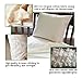 Bed Pillow For Growing Kids Not Quite Ready For An Adult Size. Delicate Handmade Organic Cotton Shell. Your Pure Sleep 18x24 Size Works With Toddler & Kids Beds. Made In USA.