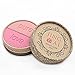 Makeup Set Kabuki Brush & Blush - By Jing Ai - Two Shades Light, Medium Or Dark For Any Complexion. Rich In Vitamins A & E. Paraben, Gluten, Cruelty Free Vegan Formula Very Nourishing For Your Skin