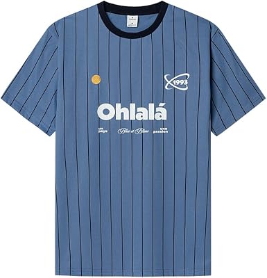 T-shirt de Manga Curta de Futebol da OHLALA