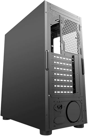 HZHI Pc Tower Case Pc Case Gaming Chasis Dividido, Mainframe De Computadora De Escritorio, Chasis Penetrante De Juego Refrigerado por Agua