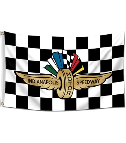 Amazon.com : Dimike Indianapolis Motor Speedway Flag 3x5 Checkered