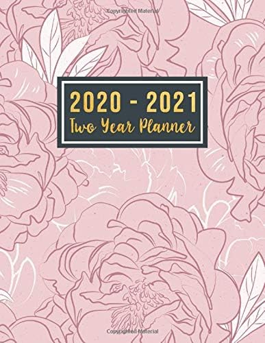 2020-2021 Two Year Planner: 2 year calendar 2020-2021 monthly planner | Jan 2020 - Dec 2021 | 24 Months Agenda Planner with Holiday | Personal ... Dec 2021 ) (2 year monthly planner 2020-2021)
